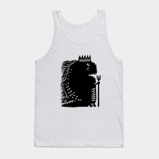 Black king Tank Top